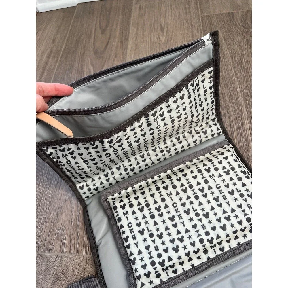 Petunia Pickle Bottom Nimble Diaper Clutch-Love Mickey Foldable Changing Pad